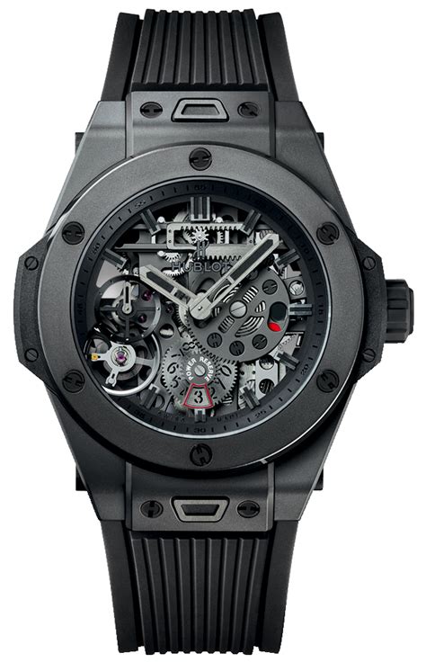 hublot big bang meca-10 all black 414.ci.1110.rx|Hublot big bang skeleton.